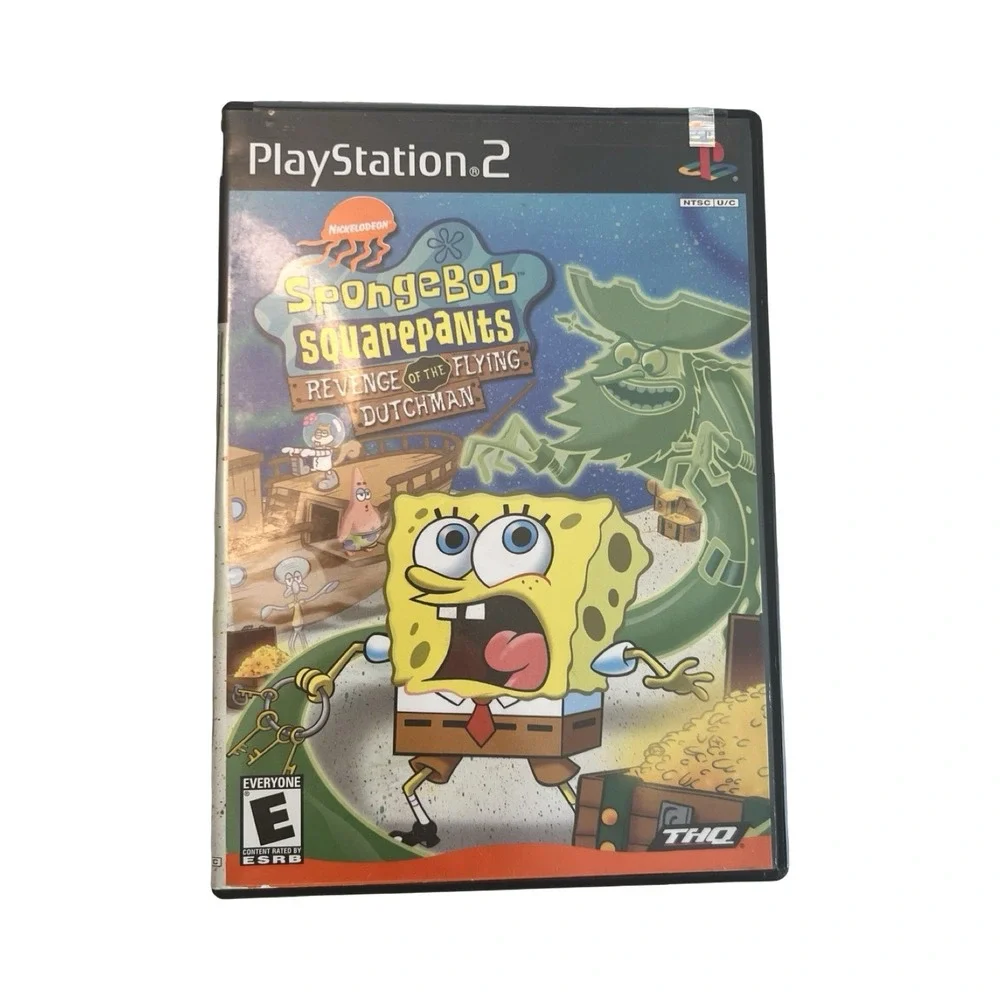 SpongeBob SquarePants Revenge of the Flying Dutchman Sony PlayStation 2 PS2 Game